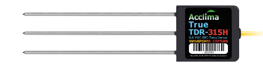 Acclima 土壤水分温度电导率传感器 TDR-315H