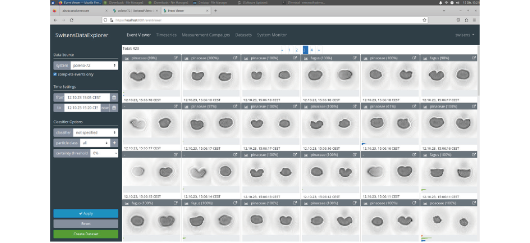SwisensDataExplorer 软件界面